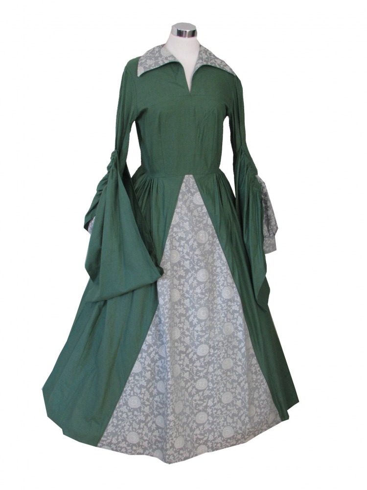 Ladies Medieval Tudor Ann Boleyn Costume Size 14 - 16 Image
